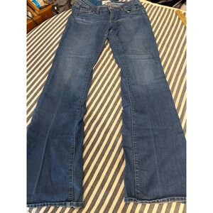 Y2K Paige Denim Los Angeles Bootcut Jeans Women Size 28 Medium Wash Blue Stretch